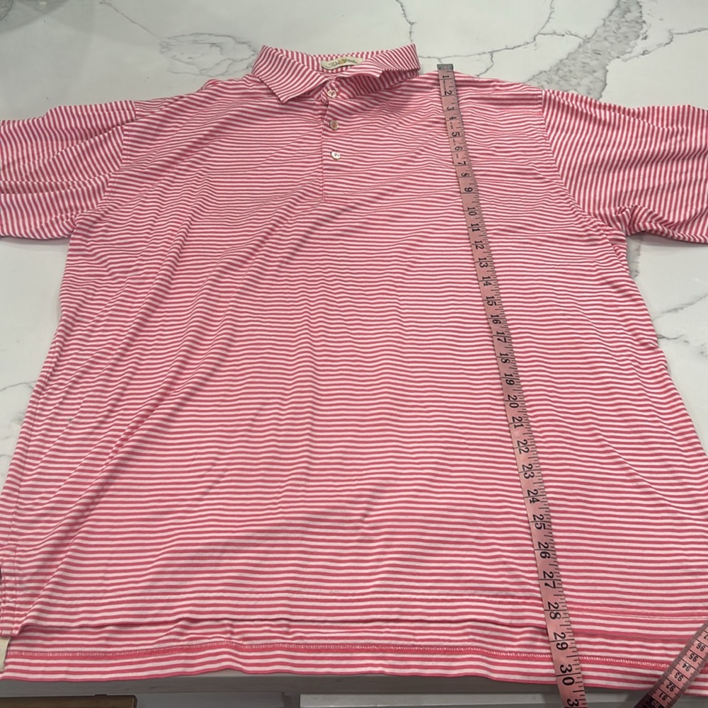 Peter Millar Hales Performance Jersey Striped‎ Polo. Size XL (798K) - Picture 8 of 11